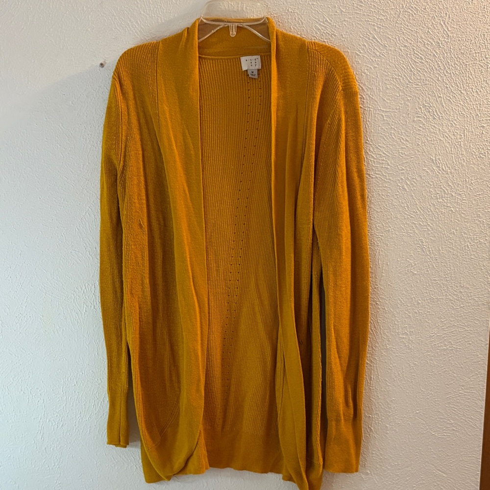 Women's Golden Yellow Cardigan